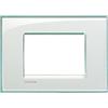 BTICINO Placca Bticino Livinglight 3 moduli acquamarina LNA4803KA