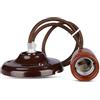 V-TAC VT-7998 Lampadario pendente 1MT E27 in porcellana Ф47mm IP20 marrone - SKU 3810