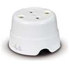 FANTON Presa bipasso in ceramica italiana 2P+T 16A da parete colore bianco Fanton 84010