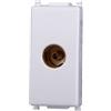 ETTROIT Presa Tv diretta connettore femmina compatibile Vimar Plana colore bianco Ettroit EV2251