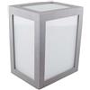 V-TAC VT-822 Lampada applique LED 12W wall light cube grigio bianco naturale 4000K - sku 8338