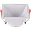 V-TAC VT-927 Portafaretto LED GU10 da Incasso quadrato a cono porta faretto corpo bianco - sku 6638