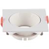 V-TAC VT-932 Portafaretto LED GU10 da Incasso quadrato Corpo e Riflettore bianco - sku 6650