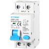 ETTROIT Interruttore magnetotermico differenziale 1P+N 6A 6kA 30mA 220V occupa 2 Moduli DIN Ettroit JX270661