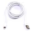 V-TAC Cavo da Lightning a USB-A 1.5m Ricarica Rapida 2.4A con Licenza MFI Colore Bianco - 8453