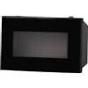 ETTROIT Lampada LED segnapasso 2.4W 220V luce bianco caldo 3000K da incasso compatibile Bticino Axolute colore nero Ettroit AN0323