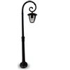 V-TAC Portalampada lampione V-TAC lanterna giardino in alluminio fissaggio a terra 136CM IP44 1xE27 VT-737 - SKU 7060