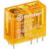 FINDER Mini Relè Finder Tipo 40.52 per circuito stampato 2 scambi a innesto 8A bobina 230VAC alternata 405282300000