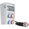 FANTON Quadro elettrico da cantiere 9kW ULISSE ASC IP65 2 prese CEE 16A 2 PRESE 380V inclinate con pulsante emergenza cavo 4mt 74318