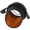 V-TAC Portafaretto GU10 da incasso led con corpo in Alluminio a Cilindro Colore Nero - 6683