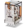 FINDER relè industriale 24V 4 contatti 7 A montaggio a innesto - 553480240054