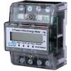 ETTROIT Contatore energia elettrica trifase 220V 380V 5-80A Occupa 4 Moduli Guida DIN Ettroit JXDA-03
