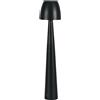 V-TAC Lampada da Tavolo touch led 3W dimmerabile CCT 3IN1, Design Elegante , Colore Nero - 23683