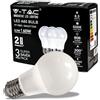 V-TAC VT-1900 Lampadina LED E27 8.5W SMD A60 luce bianco freddo 6500K box 3 pezzi - 217242