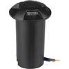 V-TAC VT-1171 Faretto incasso segnapasso led 12V 1W 4 fasci bianco caldo 3000K rotondo in alluminio nero IP67 - sku 211470