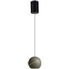 V-TAC VT-7797 Lampadario LED 8.5W a sospensione forma campana in metallo colore champagne accensione touch d12cm altezza regolabile 3000K - 8003