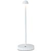V-TAC VT-1073 Lampada LED da Tavolo 1.6W cct 3in1 colore bianco ricaricabile con USB C Touch Dimmerabile 105*295mm - 10329