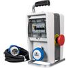 FANTON Quadro da cantiere EOLO ASC IP65 3 prese CEE 3Kw, cavo 4mt ccon pulsante di emergenza