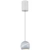 V-TAC VT-7796 Lampadario LED 8.5W a sospensione forma campana in metallo bianco 12cm regolabile 3000K - 7999