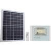 V-TAC VT-100W Faro LED con Pannello Solare 35W e Batteria LiFePO4 + telecomando Colore Bianco 4000K IP65 10410
