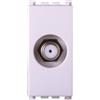 ETTROIT Presa TV satellitare SAT A Vite Tipo F Colore Bianco Compatibile Con Vimar Arkè VA2252B