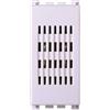 ETTROIT Buzzer 1 modulo 220V 6A Colore Bianco Compatibile Con Vimar Arke - VA1501B