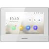 Hikvision DS‑KH6320‑WTE1‑W - Monitor videocitofono IP touchscreen da 7″ (bianco) PoE/Wi‑Fi