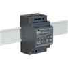 MeanWell HDR-60-12 Alimentatore ultra sottile montaggio su guida DIN Rail uscita singola 54W 12V 4.5A