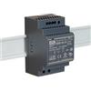 MeanWell HDR-60-24 Alimentatore ultra sottile montaggio su guida DIN Rail uscita singola 60W 24V 2.5A