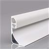 V-TAC Profilo angolare Led per luce indiretta, diffusore alluminio silver 2000*60*36mm copertura opaca - 23180