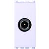 ETTROIT Connettore TV maschio, colore bianco, compatibile Vimar Arke VA2250B