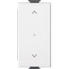 ETTROIT Comando pulsante tapparella smart Wifi Connesso saliscendi app Tuya colore bianco compatibile con Matix MTWF1202