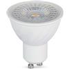 V-TAC Faretto LED GU10 6W Dimmerabile lampadina luce 4000K 110° Copertura Trasparente Bianco - SKU 211991