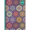 Alpha Edition Agenda giornaliera grande Oriental 2025 - Agende Giornaliere 15 x 21 cm