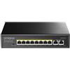 Strong Switch Strong 8 porte Gigabit Ethernet 10/100/1000 Nero [SW8010POE+]