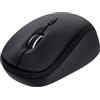 Trust Mouse Trust Yvi+ Ambidestro Ottico Wireless Bluetooth 1600dpi Nero [25440]