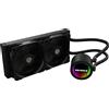 NATEC Dissipatore cpu a liquido AiO Natec Hydria Genesis 240 NLG-2318 2x120mm Nero [AWNATWPW0000051]