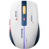 Defender Mouse gaming Defender Dila MM-282 RGB Wireless Ottico dx fino a 1800dpi 5 tasti Bianco/Blu [UMDFDRBG0000010]