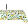 DII Lemon Bliss - Piano da tavolo per esterni, resistente alle macchie e impermeabile, 60 x 120 cm, con cerniera
