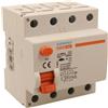 A2ZWORLD RCCB Interruttore Differenziale Puro Tipo AC 3P+N 4M 6000A 300mA 63A AC 400V IP20 IEC61008-1 PR8NM
