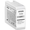 Epson Cartuccia D'Inchiostro Grigio (Chiaro) C13T47A900 T47A9 50Ml Originale