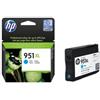 Hp Cartuccia D'Inchiostro Ciano Cn046Ae 951 Xl 1500 Pagine Originale