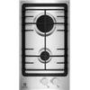 Electrolux Piano Cottura a Gas Electrolux EGG3322NVX 2 Fuochi 29 Cm in Acciaio (LxP): 29x51 Griglie in Ghisa Manopole Finitura Inox Piano Cottura Compatto