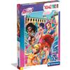 Clementoni - Puzzle Supercolor Winx Club 104 Pezzi, per Bambini 4+ Anni, Colorata Illustrazione dei Personaggi del Cartone Animato, Idea Regalo, Made in Italy, 42x62 cm, 23004