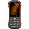 Hammer H Forge Telefono cellulare da esterno, senza contratto, 32 GB, batteria da 3200 mAh, display TFT da 2,4, torcia, IP68, radio FM, jack da 3,5 mm, 2 MP, USB-C, doppia SIM, antipolvere