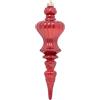 ARPIMEX Ornamento di Natale Affusolato Plastica H 31 Cm Rosso