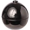 ARPIMEX Candela Boules di Natale D 7 cm H 7 Cm Vetro Nero