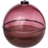 ARPIMEX Candela Boules di Natale D 7 cm H 7 Cm Vetro Rosa