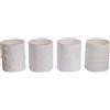 ARPIMEX Vasetto Portacandela Natale D 8,8 Cm H 10 Cm Ass. Vetro Bianco 1 Pz