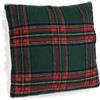 Bizzotto Cuscino di Natale Richard 45 x 45 Cm Tartan Verde
